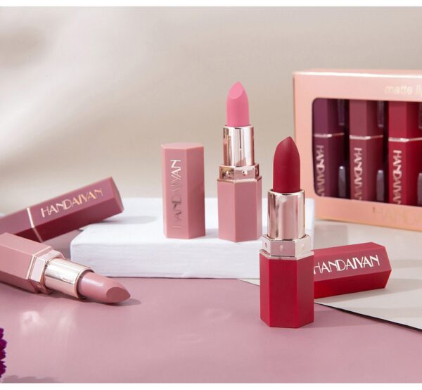 💄SET DE LABIALES MATTE LIPSTICK x6 - 0497