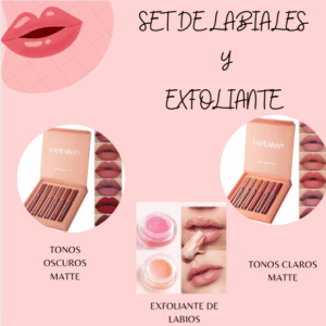 SET LABIALES 0510 + EXFOLIANTE