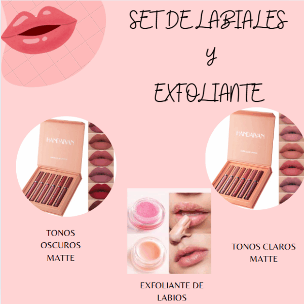 SET LABIALES 0510 + EXFOLIANTE