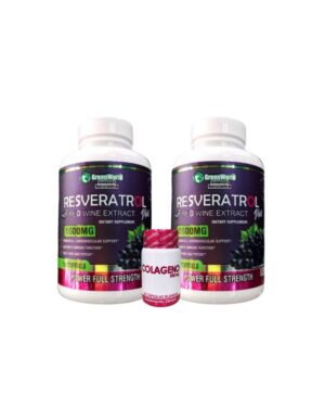 2 RESVERATROL GRATIS COLAGENO+BIOTINA x1
